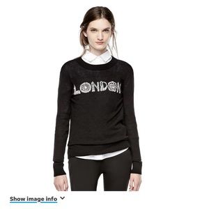 Thakoon for Design Nation Kohl’s London Black Sweater Medium